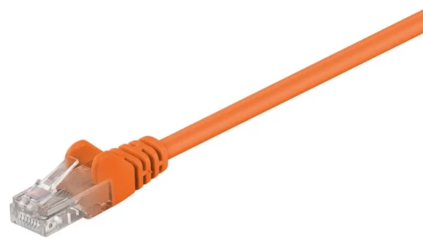 GOOBAY καλώδιο δικτύου 95233, CAT 5e U/UTP, CCA, PVC, 3m, πορτοκαλί