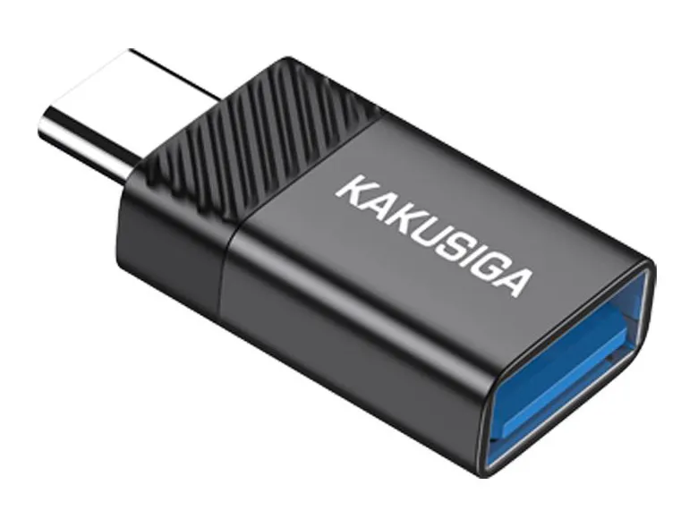 KAKUSIGA αντάπτορας USB-C σε USB KSC-1406, 5Gbps, 4A, μαύρος