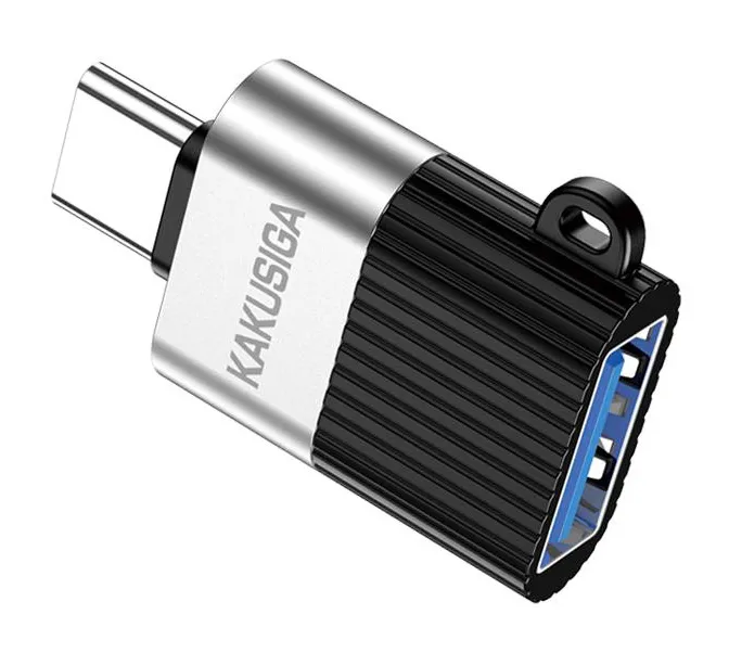 KAKUSIGA αντάπτορας USB-C σε USB KSC-1420, 5Gbps, 18W, γκρι