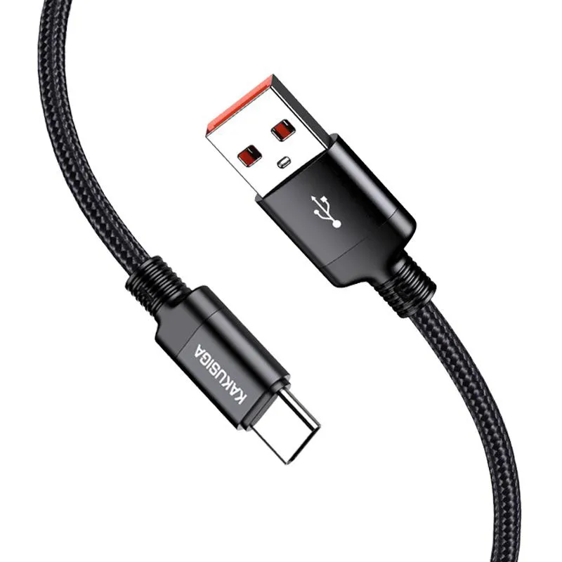 KAKUSIGA καλώδιο USB-C σε USB KSC-970, 3A, 480Mbps, 1m, μαύρο
