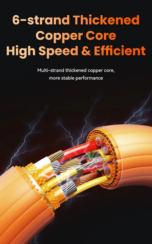 USAMS καλώδιο USB-C σε USB US-SJ686, 66W, 480Mbps, 1.2m, μαύρο