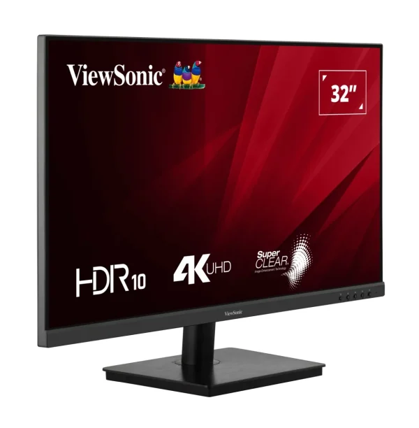 VIEWSONIC Monitor VA3208-4K-HD 31.5″ 4K VA, 2xHDMI, DP