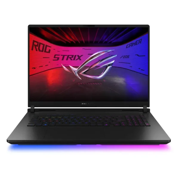 ASUS Laptop ROG Strix SCAR 18 G835LX-SA123X 18″ 2560 x 1600 Mini Led 240Hz U9-275HX / 64 GB / 2x2TB SSD NVMe PCIe 4.0 / NVidia GeForce RTX 5090 24 GB / Windows 11 Pro / 2Y / Off Black / With ROG backpack