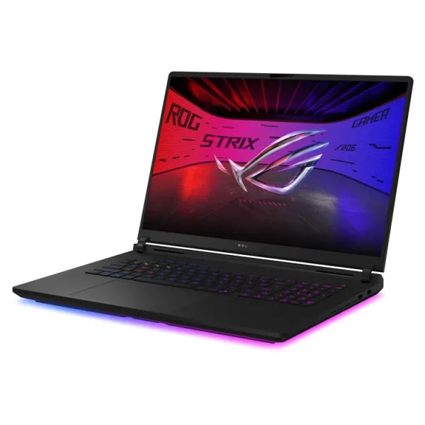 ASUS Laptop ROG Strix SCAR 18 G835LX-SA123X 18″ 2560 x 1600 Mini Led 240Hz U9-275HX / 64 GB / 2x2TB SSD NVMe PCIe 4.0 / NVidia GeForce RTX 5090 24 GB / Windows 11 Pro / 2Y / Off Black / With ROG backpack