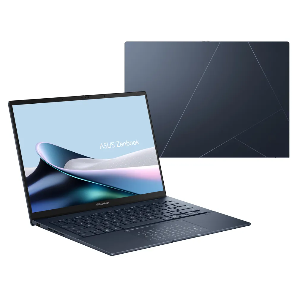 ASUS Laptop Zenbook S 14 OLED UX3405CA-OLED-PZ412X 14.0″ 2880 x 1800 Touch Ultra 9 285H / 32 GB / 1 TB SSD NVMe 4.0 / Windows 11 Pro / 2Y / Ponder Blue