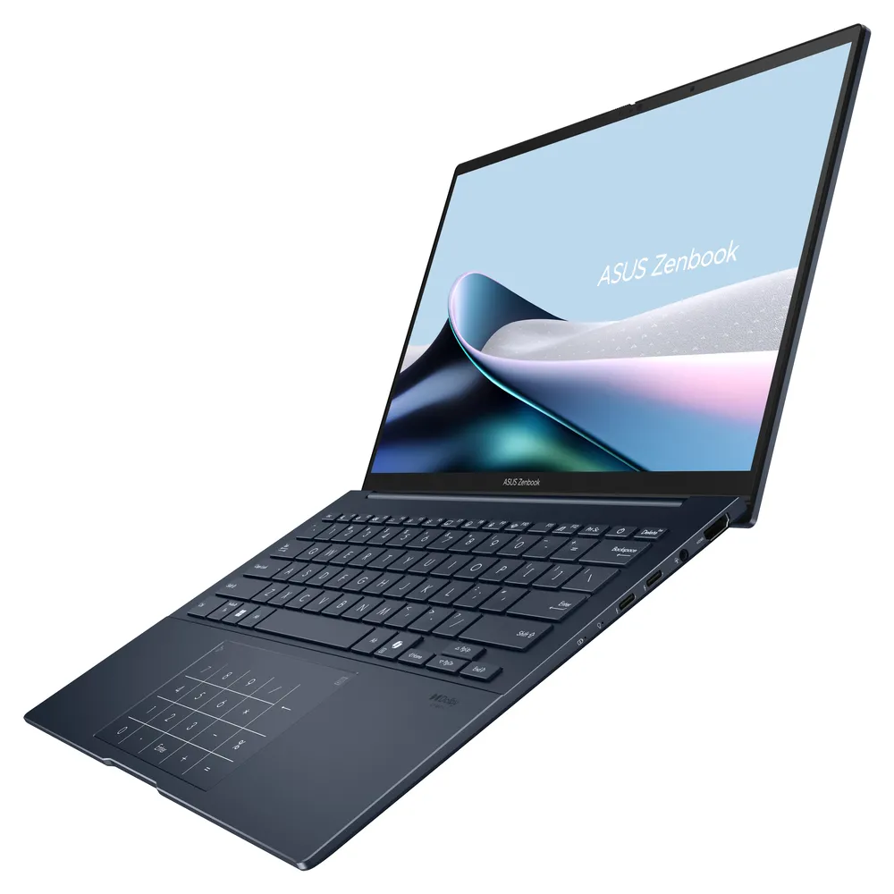 ASUS Laptop Zenbook S 14 OLED UX3405CA-OLED-PZ412X 14.0″ 2880 x 1800 Touch Ultra 9 285H / 32 GB / 1 TB SSD NVMe 4.0 / Windows 11 Pro / 2Y / Ponder Blue
