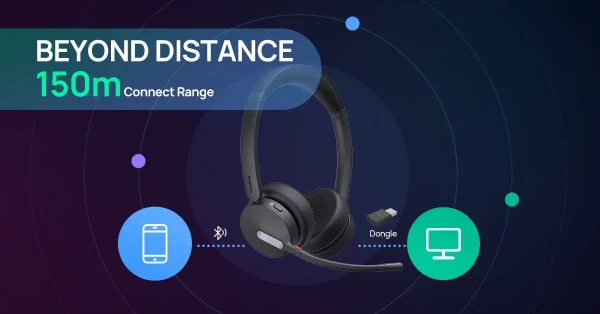 YEALINK Headset WH64 HYBRID DUAL