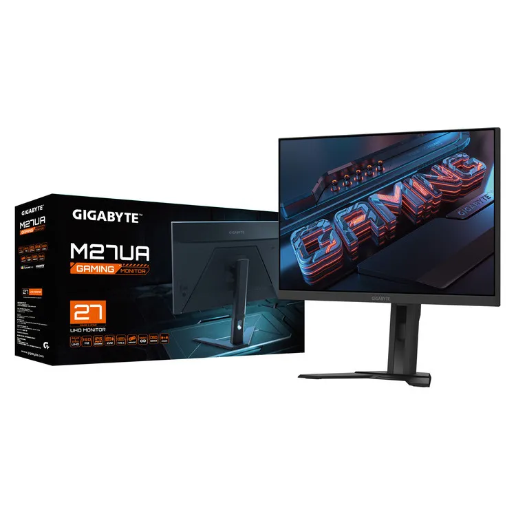 GIGABYTE Monitor M27UA 27″ UHD 0,5ms 170Hz IPS, HDMI, DP, 3YearsW