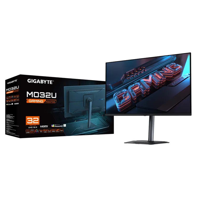 GIGABYTE Monitor MO32U 31,5″' UHD 0,03ms 165Hz OLED, HDMI, DP, 3YearsW