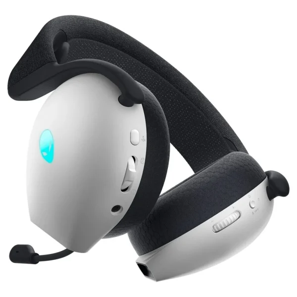 DELL Alienware Tri-Mode Wireless Gaming Headset - AW725H - Lunar Light