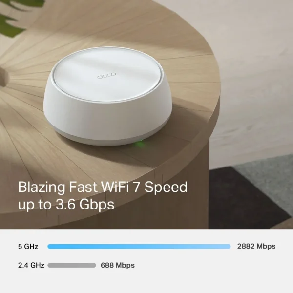 TP-LINK Deco BE25 Wi-Fi 7 Whole Home Mesh System 3 Pack