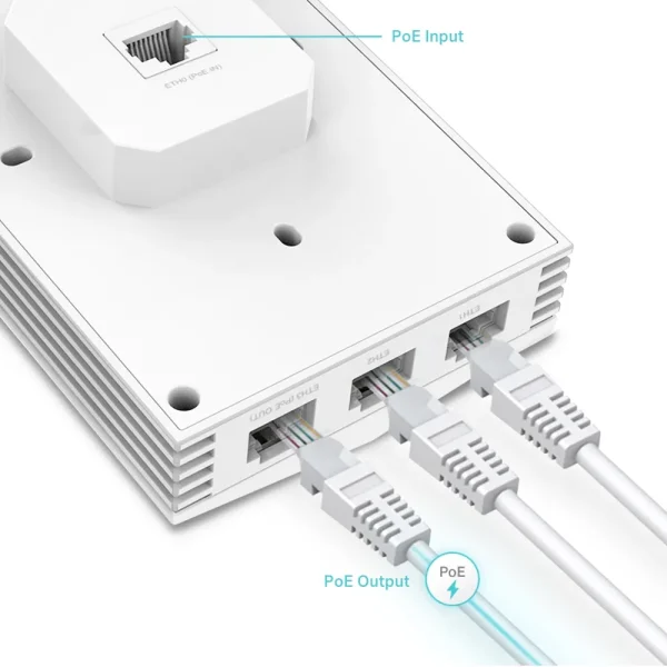 TP-LINK Access Point EAP655-Wall Wi-Fi 6