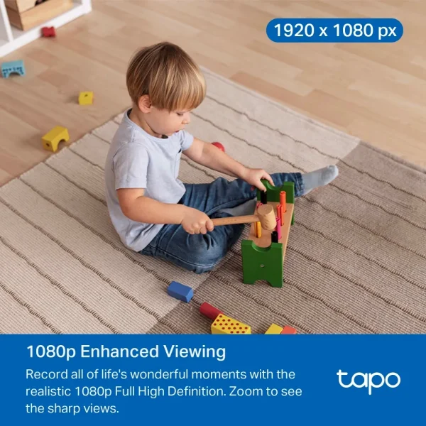 TP-LINK Wi-Fi Camera TAPO C201 FHD Pan / Tilt Indoor
