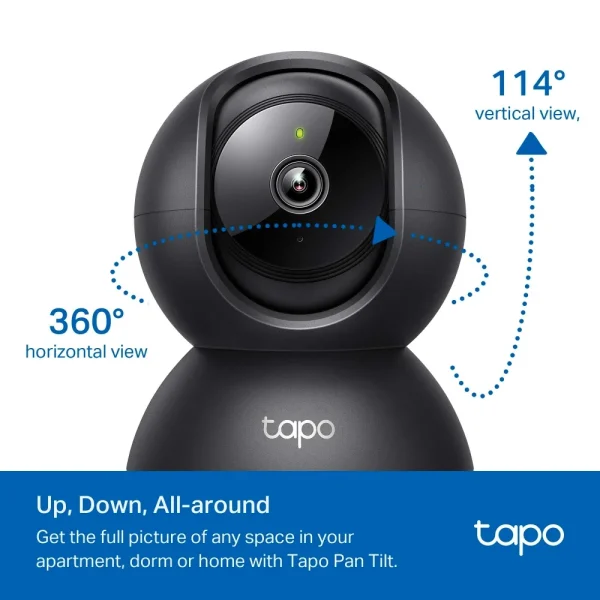 TP-LINK Wi-Fi Camera TAPO C201 FHD Pan / Tilt Indoor