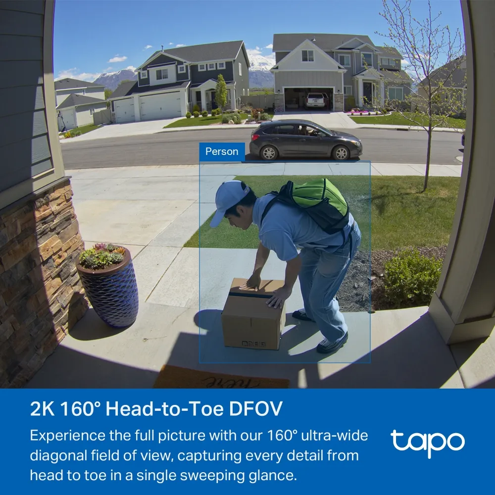 TP-LINK Wi-Fi Doorbell Tapo D210 with Chime