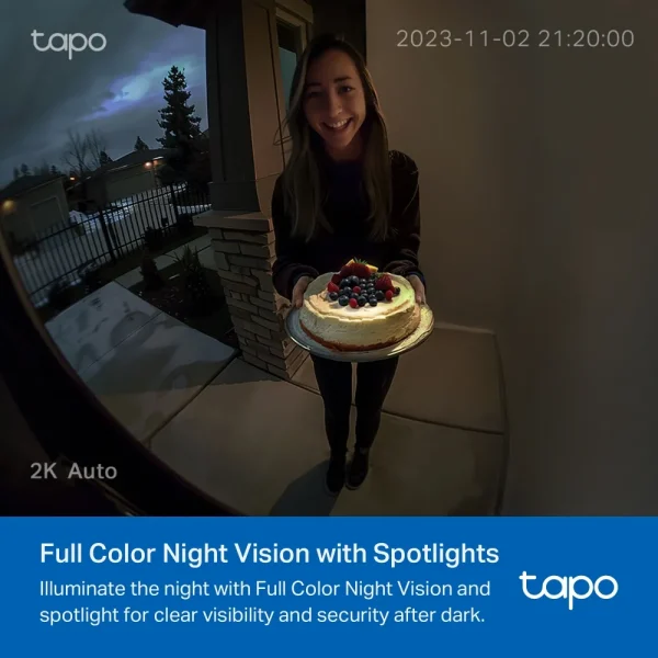 TP-LINK Wi-Fi Doorbell Tapo D210 with Chime