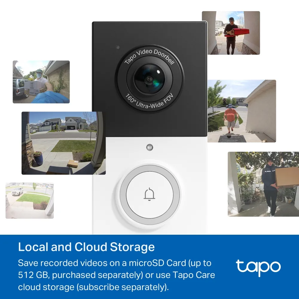 TP-LINK Wi-Fi Doorbell Tapo D210 with Chime