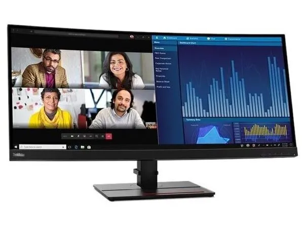 LENOVO Monitor Thinkvision P34w-20 34.14″ IPS WQHD, HDMi, Display Port,Ethernet,Height Adjust,3YearsW