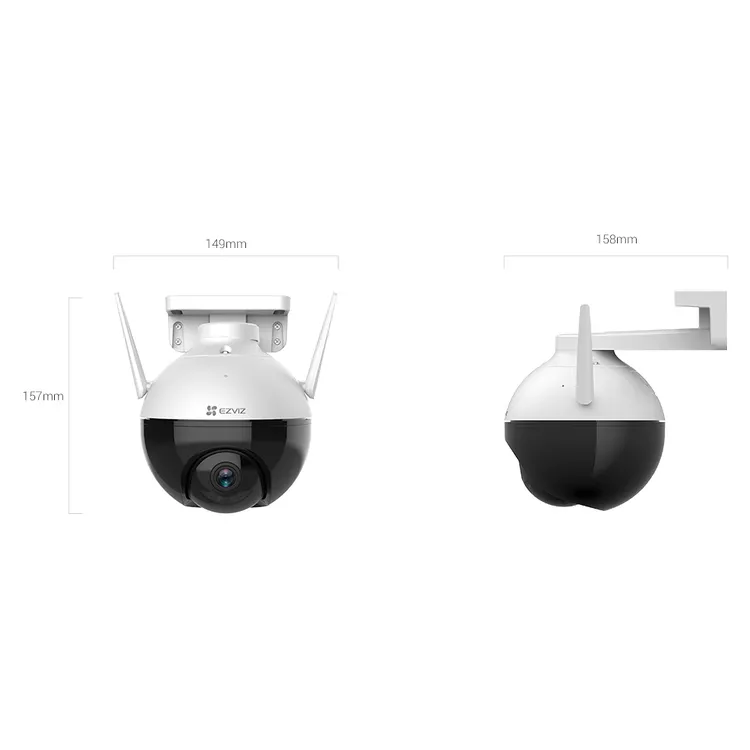 EZVIZ CAMERA H8C FHD PAN / TILT OUTDOOR