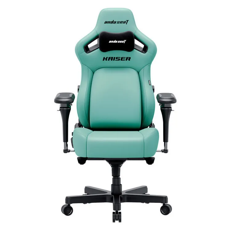 ANDA SEAT Gaming Chair KAISER-4 V2 XL Green with 6D Armrest