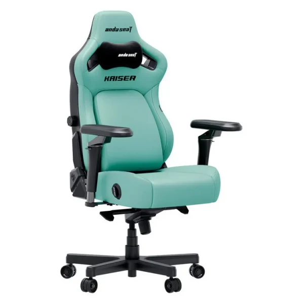 ANDA SEAT Gaming Chair KAISER-4 V2 XL Green with 6D Armrest