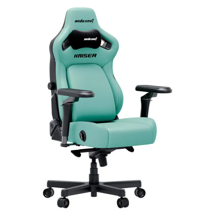 ANDA SEAT Gaming Chair KAISER-4 V2 XL Green with 6D Armrest