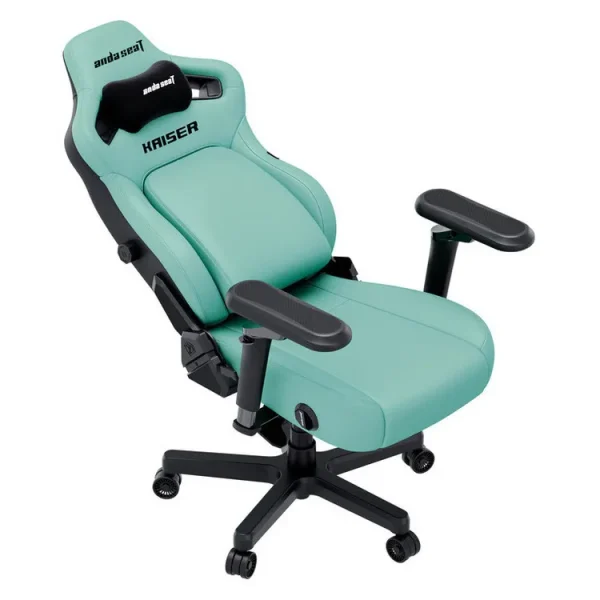 ANDA SEAT Gaming Chair KAISER-4 V2 XL Green with 6D Armrest