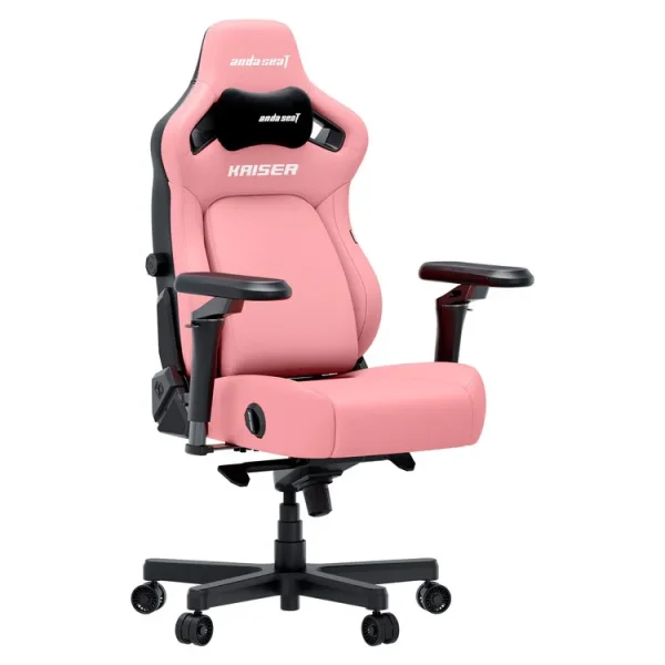 ANDA SEAT Gaming Chair KAISER-4 V2 XL Pink with 6D Armrest