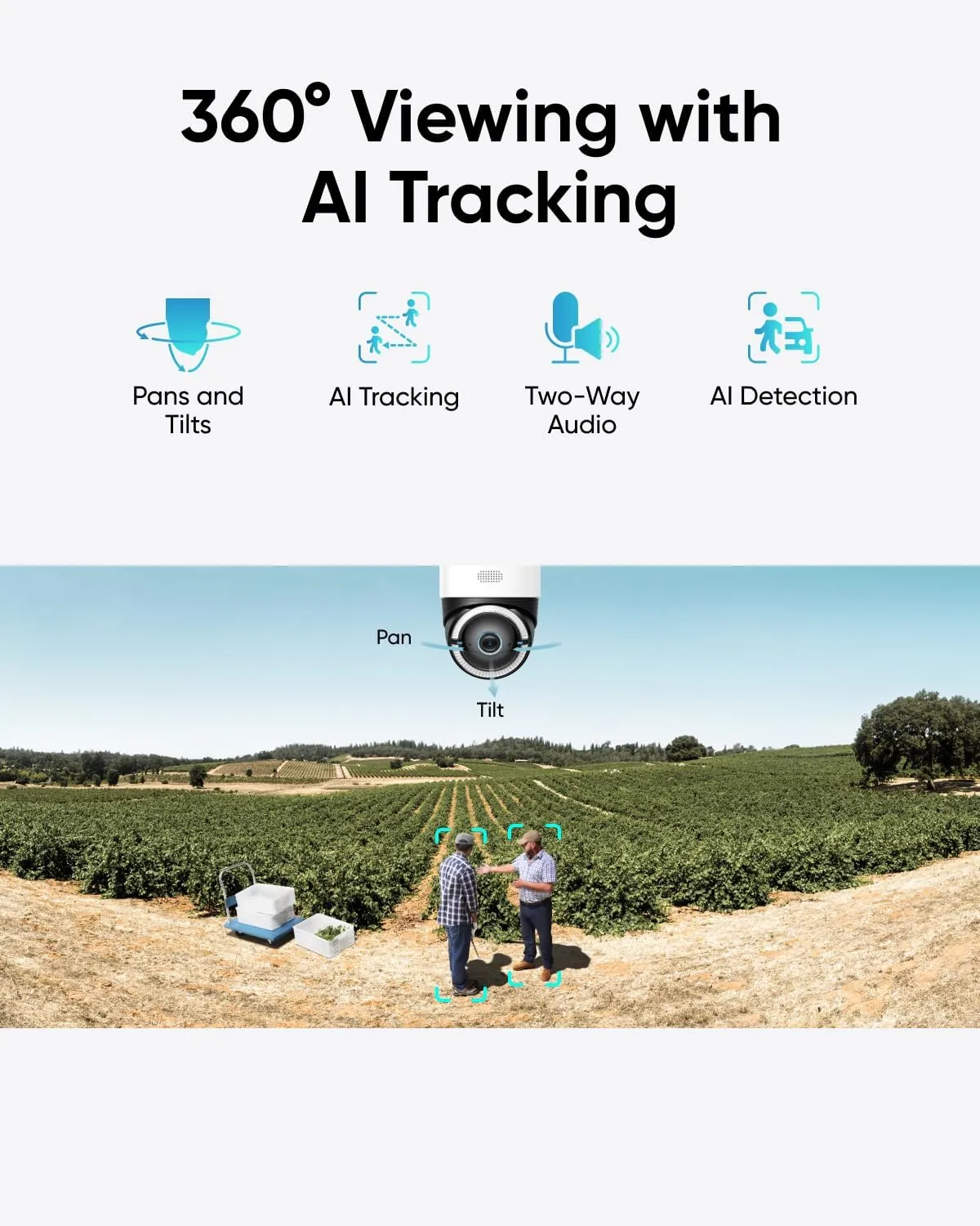 ANKER Eufy 4G LTE Cam S330 4K Pan and Tilt with Solar Panel Kit