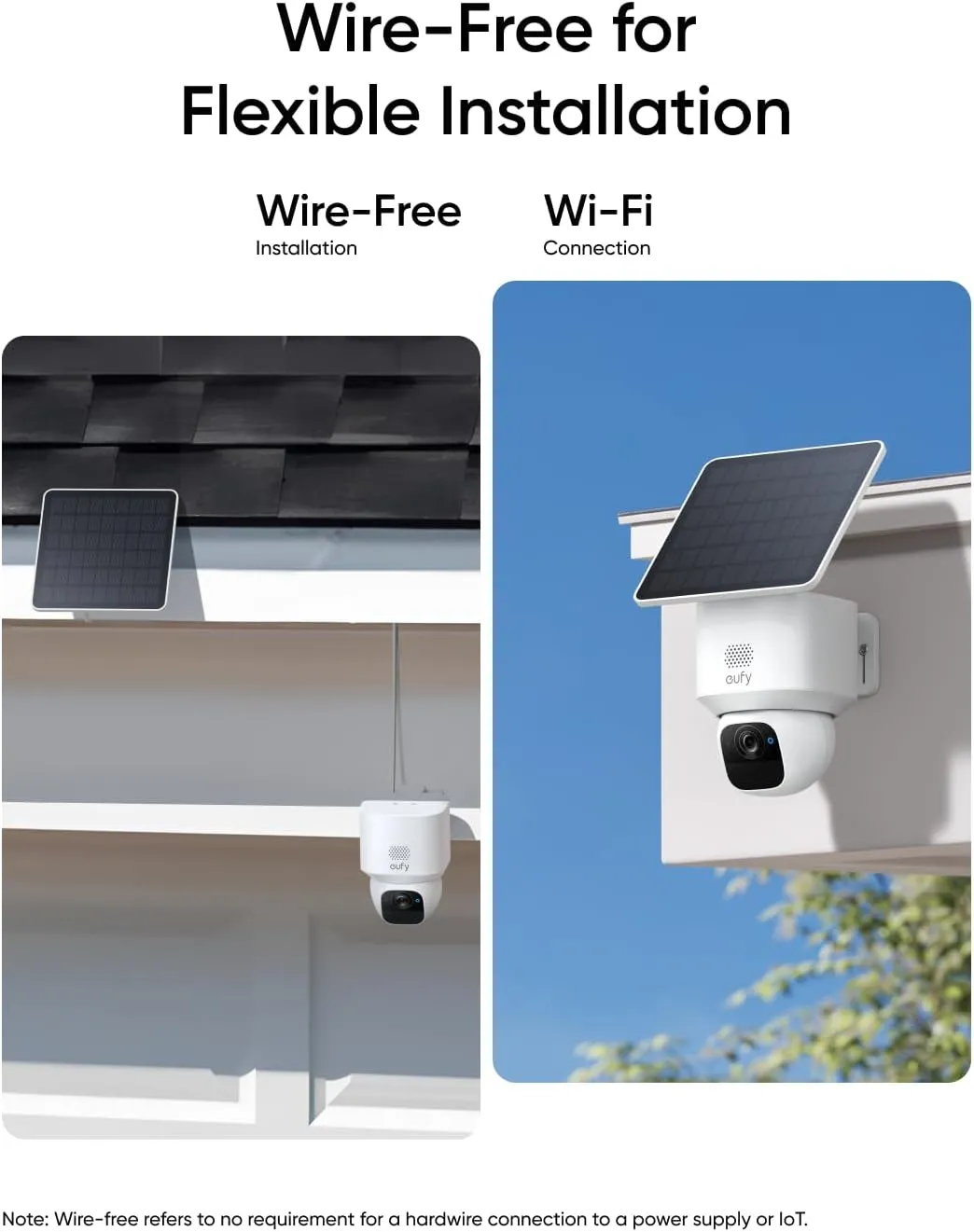 ANKER Eufy Camera SoloCam E30 2K Solar Panel Pan Tilt