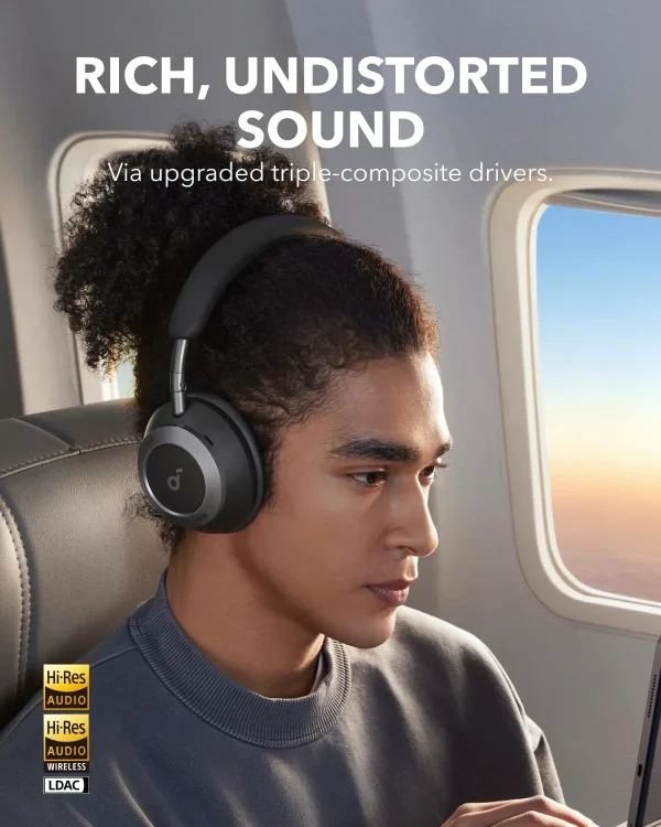 ANKER Soundcore Headphones Space One Pro Black