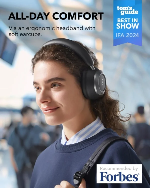 ANKER Soundcore Headphones Space One Pro Black