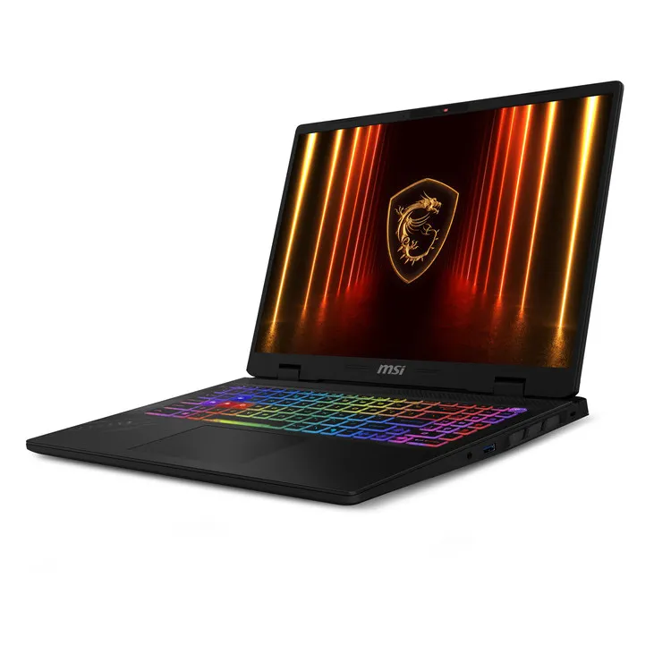 MSI Laptop Crosshair A16 HX D8WFKG 16″ 2560x1600 IPS 240Hz / R9-8940HX / 32 GB / 1 TB SSD NVMe PCIe 4.0 / NVidia GeForce RTX 5060 8 GB / Windows 11 Home / 2Y / Cosmos Gray