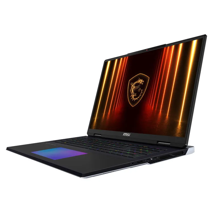 MSI Laptop Titan 18 HX AI A2XWJG 18″ UHD+ (3840x2400) MiniLED 120Hz / U9-285HX / 96 GB / 3x2TB SSD NVMe / NVidia GeForce RTX 5090 24 GB / Windows 11 Pro / 2Y / Core Black