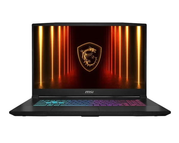 MSI Laptop Katana 17 HX B14WEK 17.3″ IPS 2560x1440 240Hz / i7-14650HX / 16 GB / 1 TB SSD NVMe PCIe 4.0 / NVidia GeForce RTX 5050 8 GB / Windows 11 Home / 2Y / Black