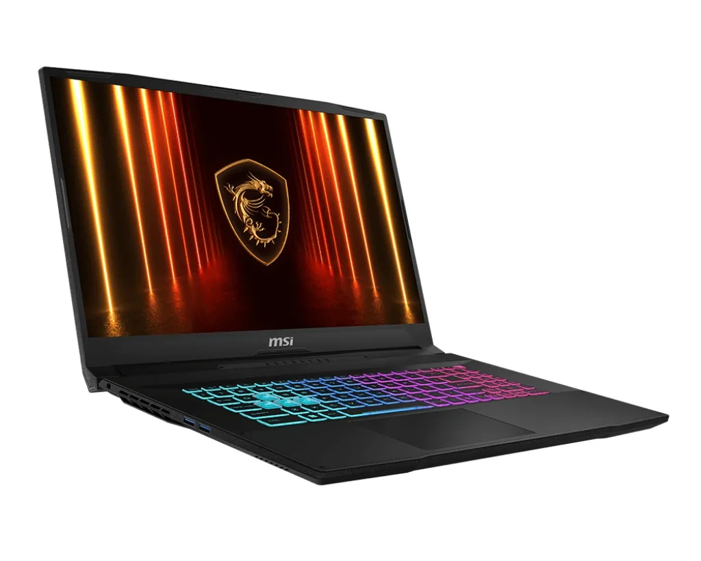 MSI Laptop Katana 17 HX B14WEK 17.3″ IPS 2560x1440 240Hz / i7-14650HX / 16 GB / 1 TB SSD NVMe PCIe 4.0 / NVidia GeForce RTX 5050 8 GB / Windows 11 Home / 2Y / Black