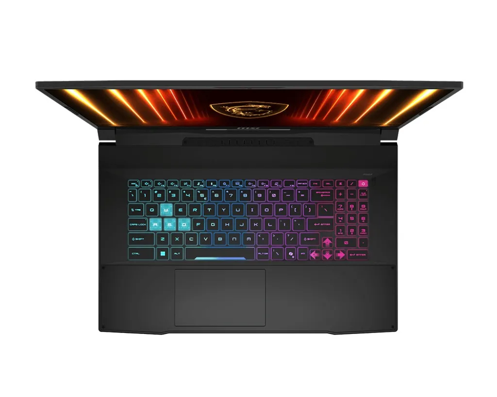 MSI Laptop Katana 17 HX B14WEK 17.3″ IPS 2560x1440 240Hz / i7-14650HX / 16 GB / 1 TB SSD NVMe PCIe 4.0 / NVidia GeForce RTX 5050 8 GB / Windows 11 Home / 2Y / Black