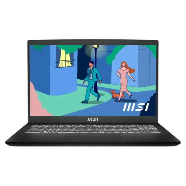 MSI Laptop Modern 15 B7M 15.6″ FHD IPS R7-7730U / 16 GB / 1 TB SSD / Windows 11 Home / 2Y / Classic Black