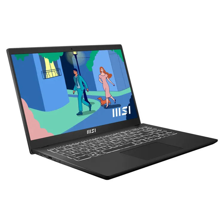 MSI Laptop Modern 15 B7M 15.6″ FHD IPS R7-7730U / 16 GB / 1 TB SSD / Windows 11 Home / 2Y / Classic Black