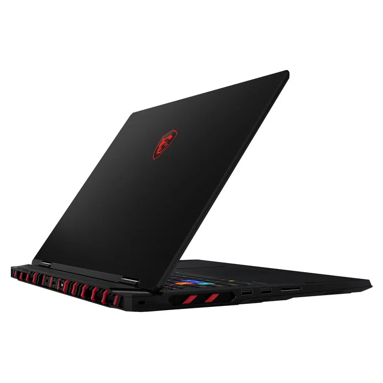 MSI Laptop Raider 18 HX AI A2XWIG 18″ 3840x2400 MiniLED 120Hz / U9- 285HX / 64 GB / 2x2TB SSD NVMe PCIe / NVidia GeForce RTX 5080 16 GB / Windows 11 Pro / 2Y / Core Black