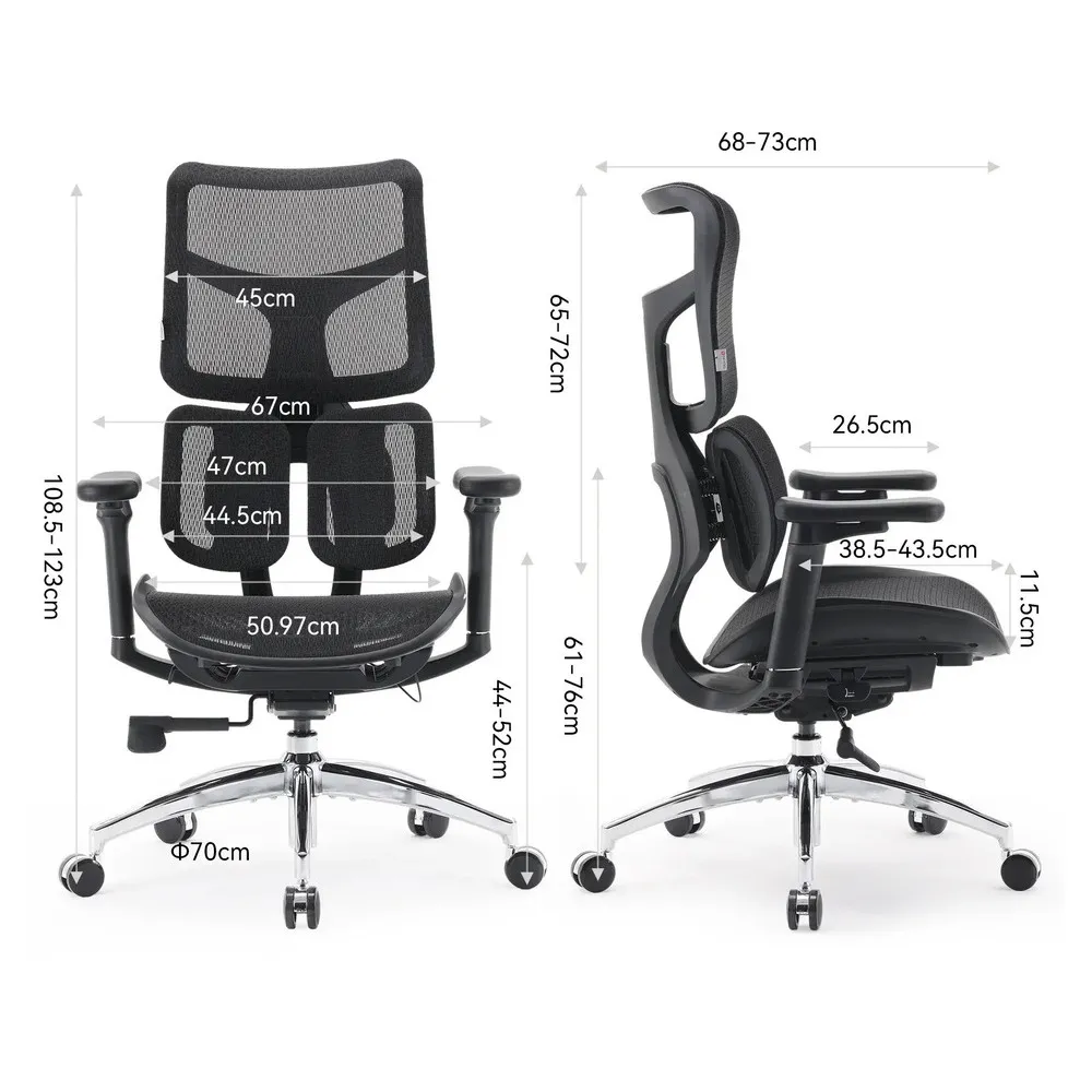 SIHOO ERGONOMIC CHAIR DORO S100 BLACK