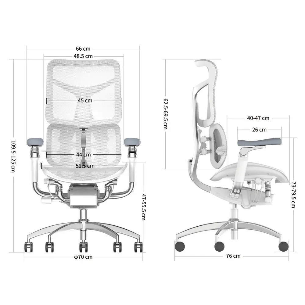 SIHOO ERGONOMIC CHAIR DORO S300 OFF WHITE
