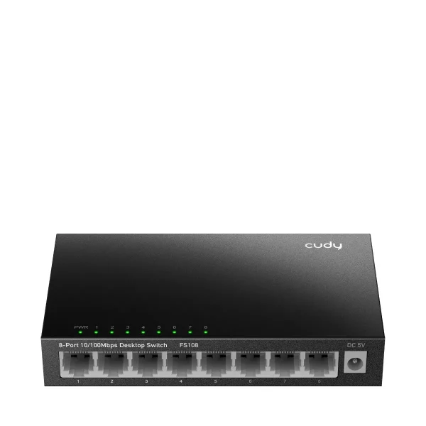 CUDY Switch FS108 8-Port 10 / 100 Mbps Desktop