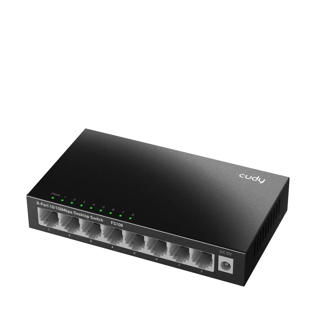 CUDY Switch FS108 8-Port 10 / 100 Mbps Desktop