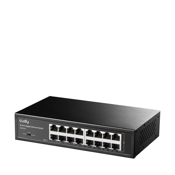 CUDY Switch GS1016 16-Port Gigabit Unmanaged