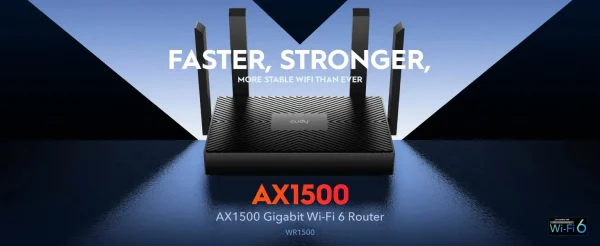 CUDY Router WR1500 Wi-Fi 6 Router AX1500