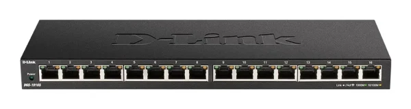 D-LINK Switch DGS-1016S 16-Port Gigabit Unmanaged Switch