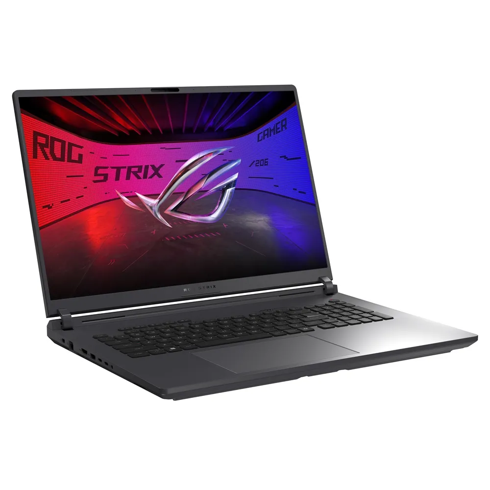 ASUS Laptop ROG Strix G18 G814PM-S9025W 18″ 2560 x 1600, IPS 240Hz R9-8940HX / 32 GB / 1 TB SSD NVMe PCIe 4.0 / NVidia GeForce RTX 5060 8 GB / Windows 11 Home / 2Y / Eclipse Gray