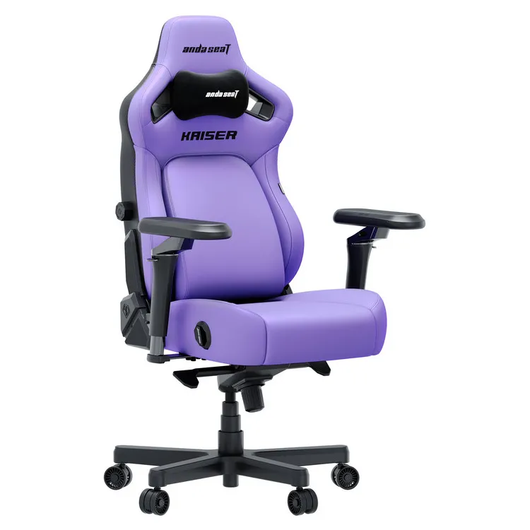 ANDA SEAT Gaming Chair KAISER-4 V2 XL Purple with 6D Armrest