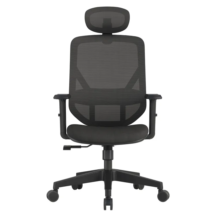 VERO OFFICE CHAIR ERGOSTYLE 2040 BLACK with HEADREST